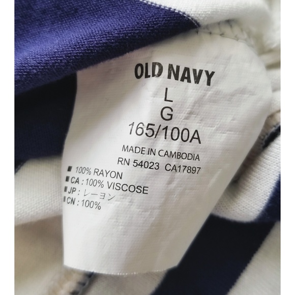 Old Navy Striped Half Sleeve Shirt - Picture 6 of 6